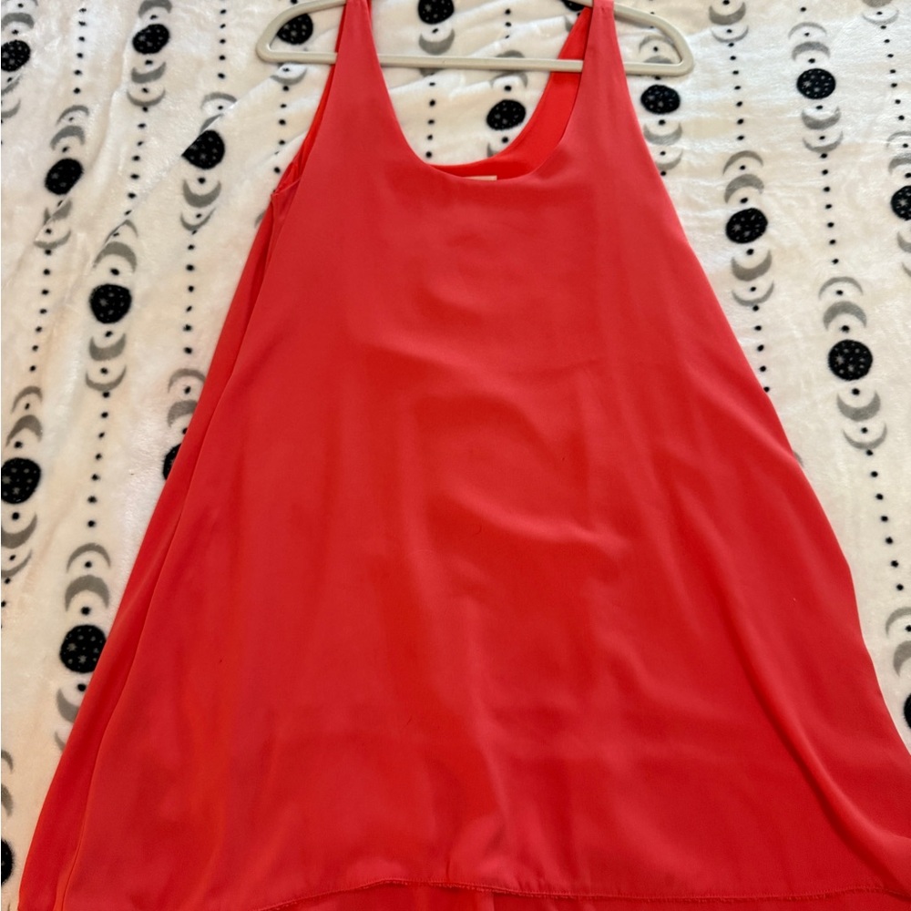 RACHEL Rachel Roy Vibrant Coral Dress